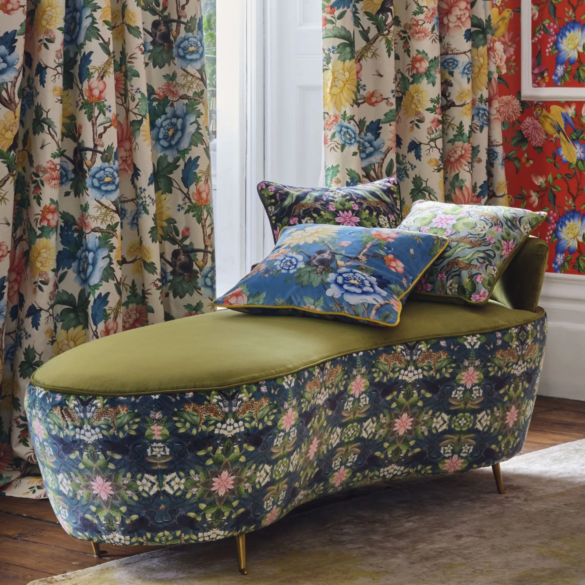 Coral Dining – Stoffe und Textilien
