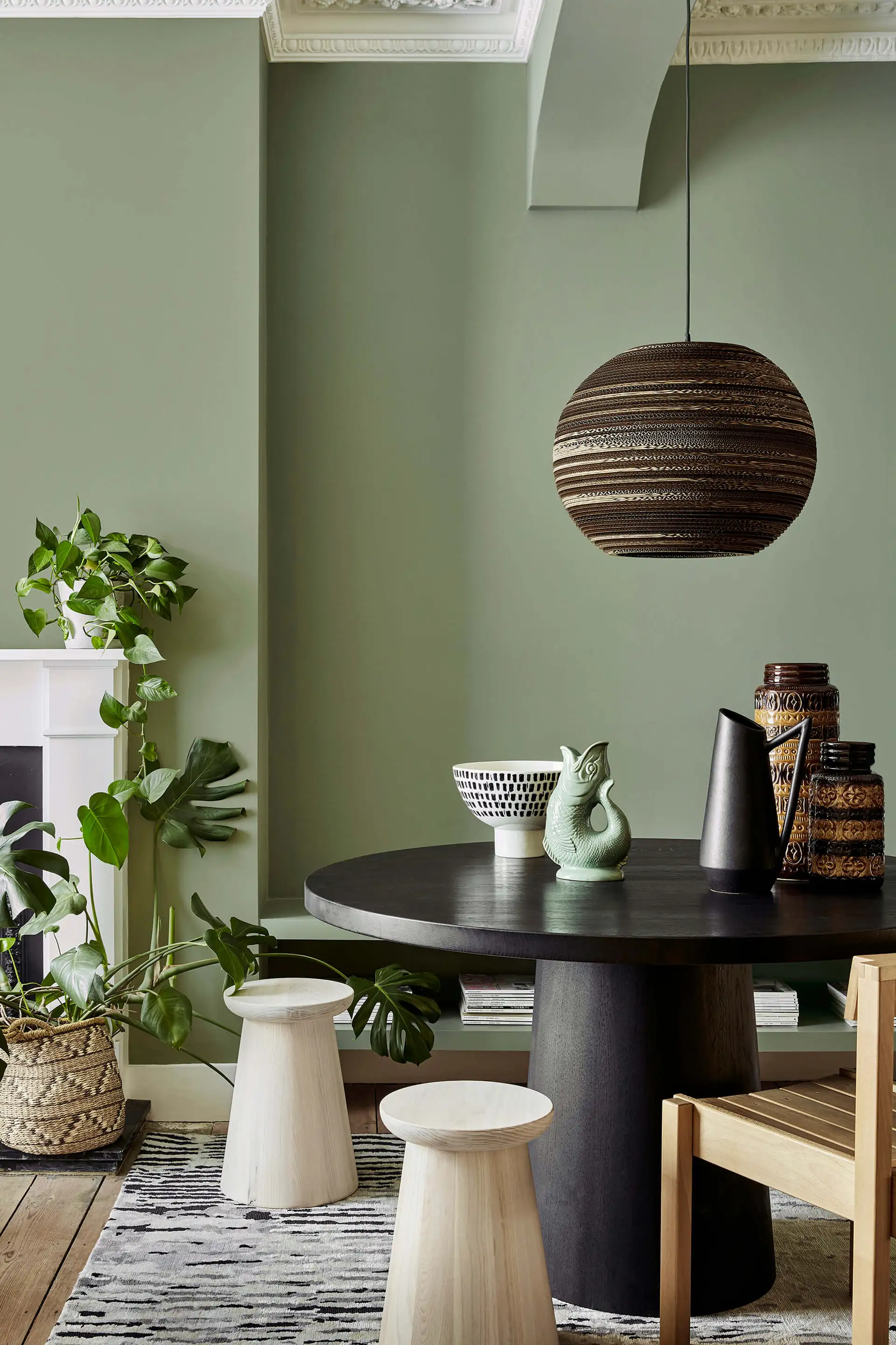 Farbmoodboard Little Greene Remix Sage Green